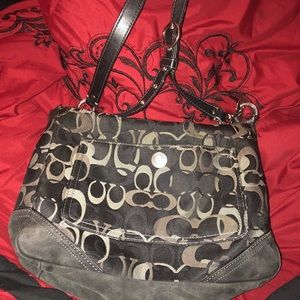 Coach purse & full size wallet